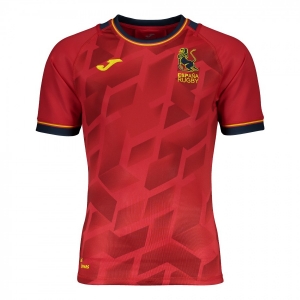 Spain 2021 Men's Home Rugby Jersey