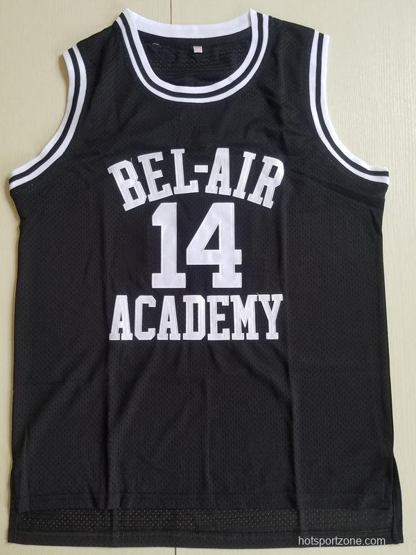 The Fresh Prince of Bel-Air Will Smith Bel-Air Academy Black Basketball Jersey