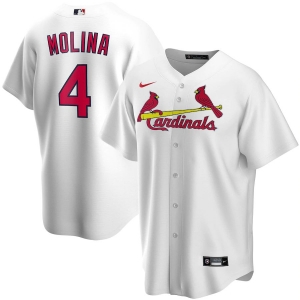 Youth Yadier Molina White Home 2020 Player Team Jersey