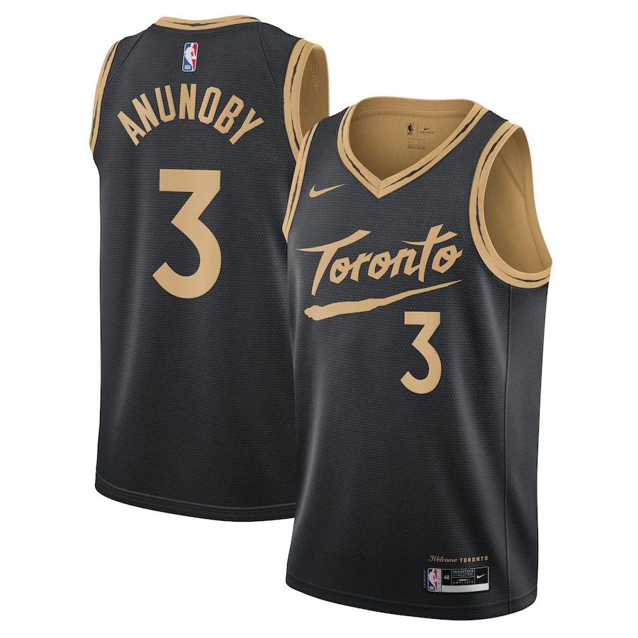 City Edition Club Team Jersey - Black - OG Anunoby - Youth - 2020