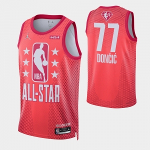 Adult 2022 All-Star Luka Doncic Maroon Jersey