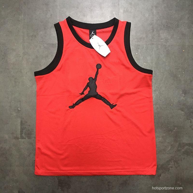 Men's Michael Jordan Red Retro Classic Team Jersey