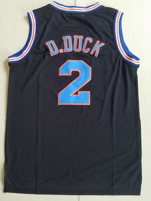 D.Duck 2 Movie Edition Black Basketball Jersey