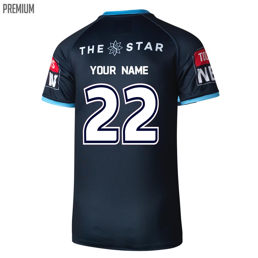 NSW Blues State of Origin 2022 Men's Captains Run Jersey