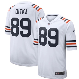 Men's Mike Ditka White 2019 Alternate Classic Retired Player Limited Team Jersey