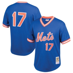 Youth Keith Hernandez Royal Cooperstown Collection Mesh Batting Practice Throwback Jersey