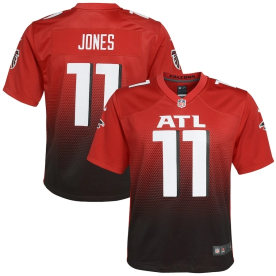 Youth Julio Jones Red 2nd Alternate Player Limited Team Jersey