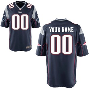 Youth Customized Navy Team Color Game Team Jersey