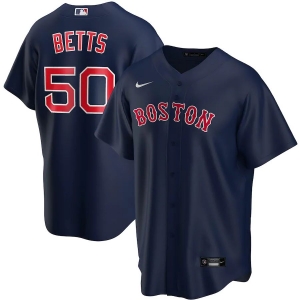 Youth Mookie Betts Navy Alternate 2020 Player Team Jersey