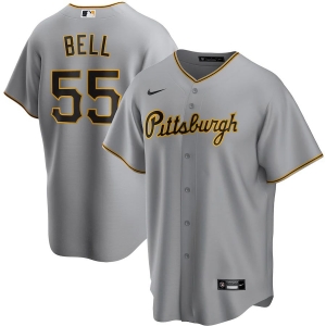 Youth Josh Bell Gray 2020-21 Home Player Team Jersey