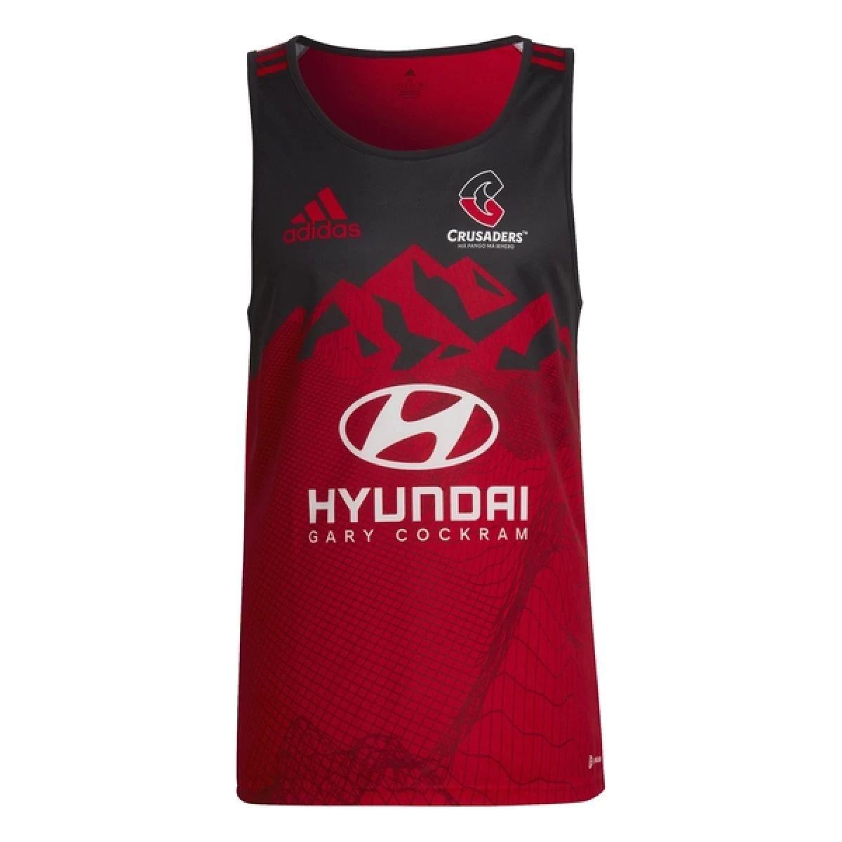 Crusaders 2022 Men's Super Rugby Singlet