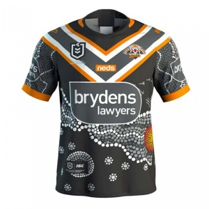 Wests Tigers 2020 Men's Indigenous Rugby Jersey