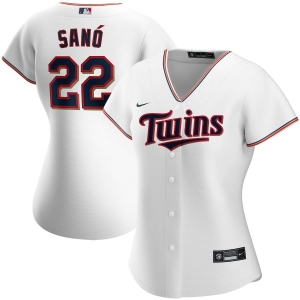 Women's Miguel Sano White Home 2020 Player Team Jersey
