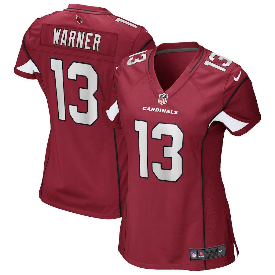 Women's Kurt Warner Cardinal Retired Player Limited Team Jersey