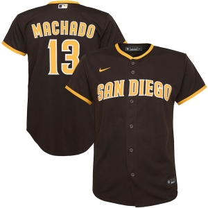 Youth Manny Machado Brown 2020 Road Official Player Team Jersey