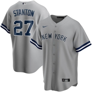 Youth Giancarlo Stanton Gray Road 2020 Player Team Jersey