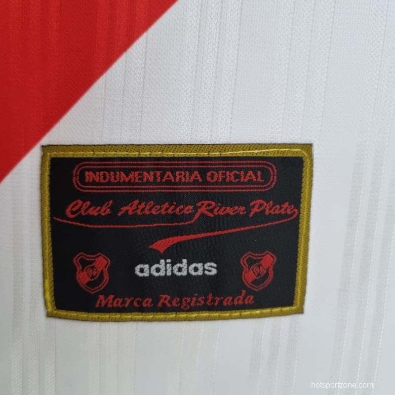 Retro River Plate 95/96 home Soccer Jersey