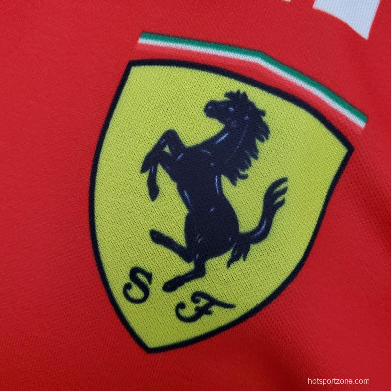 F1 Formula One; Ferrari Racing Suit Polo Red 