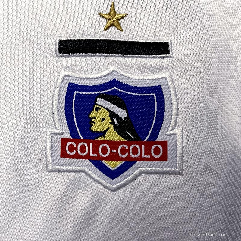 22/23 Colo Colo Home Kids 16-28 Soccer Jersey