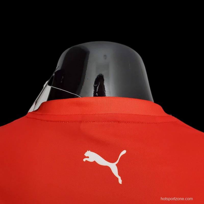 New F1 Formula One; Ferrari Racing Suit Crew Neck Red 