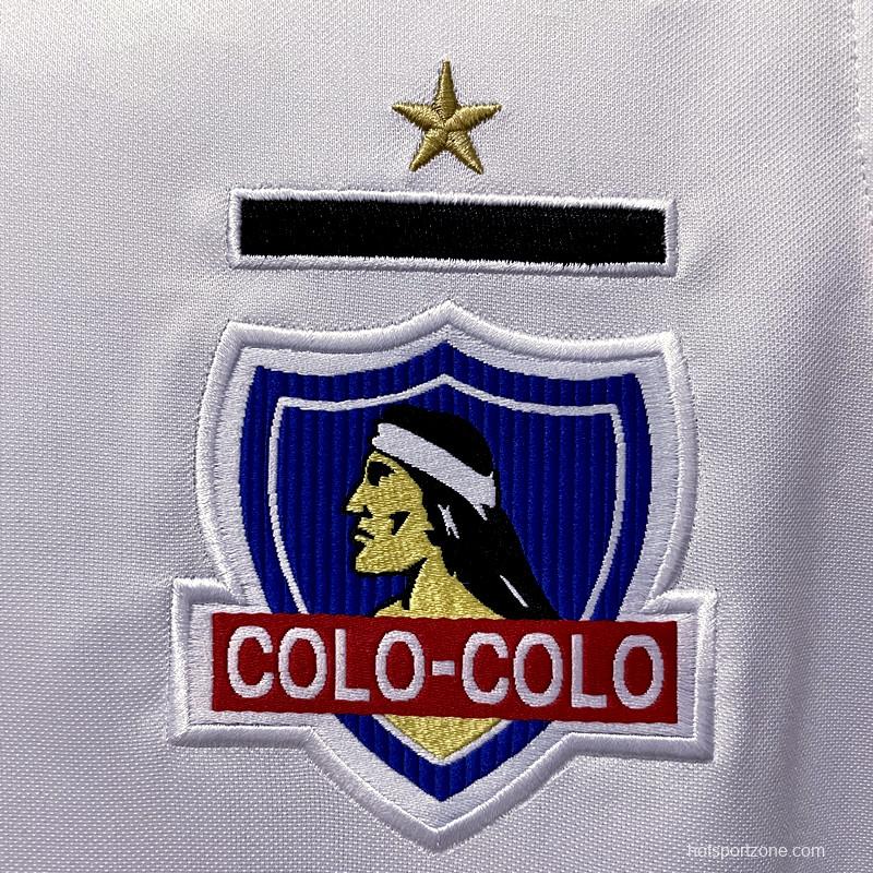22/23 Vest Colo Colo Home White Soccer Jersey