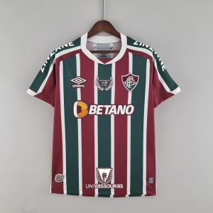 22/23 All Sponsors Fluminense Home  Soccer Jersey