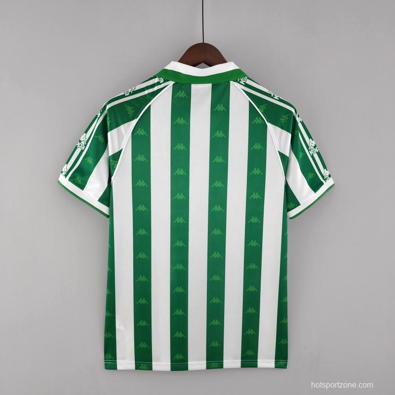 Retro Real Betis 96/97 Home  Soccer Jersey