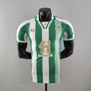 Player Version 22/23 Real Betis King's Cup Version Home  Soccer Jersey