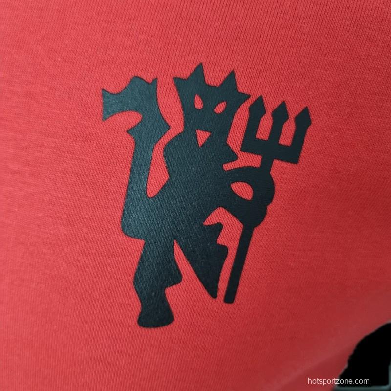 22/23 Manchester United Red T-shirts #0057