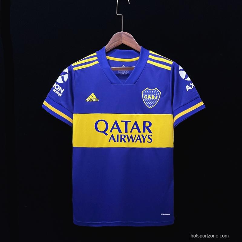 20/21 Boca Juniors Home Soccer Jersey