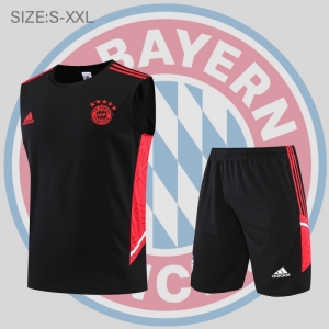 22/23 Bayern Munich Vest Training Jersey Kit Black