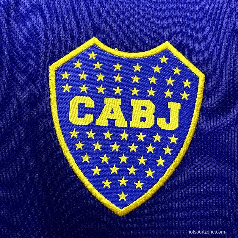 20/21 Boca Juniors Home Soccer Jersey