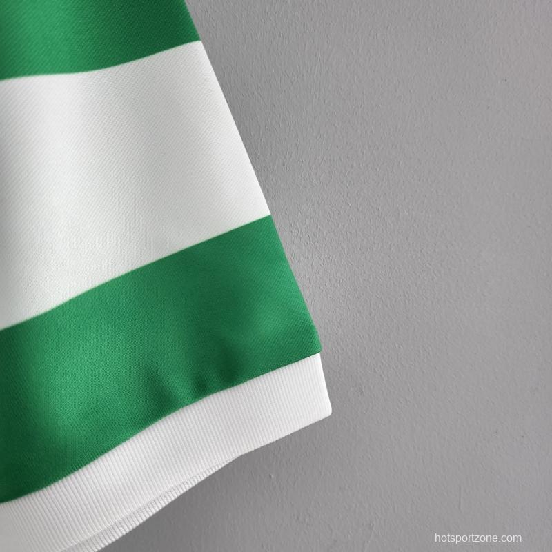 Retro 80/81 Celtic Home Soccer Jersey