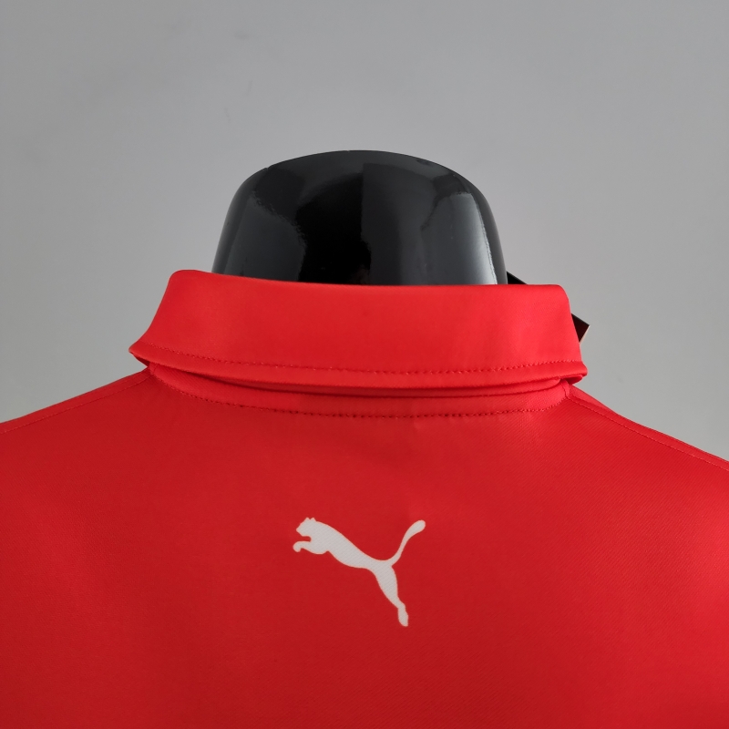2022 F1 Ferrari Red Polos  #0005