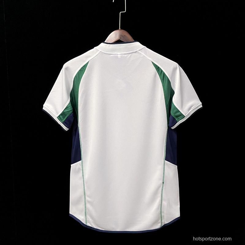 Retro 2002 Ireland Away Soccer Jersey