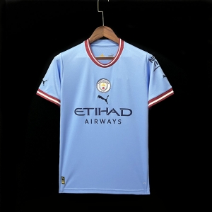 22/23 Manchester City Home Soccer Jersey