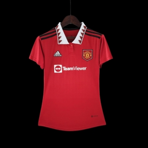 22/23 Women Manchester United Home Soccer Jersey