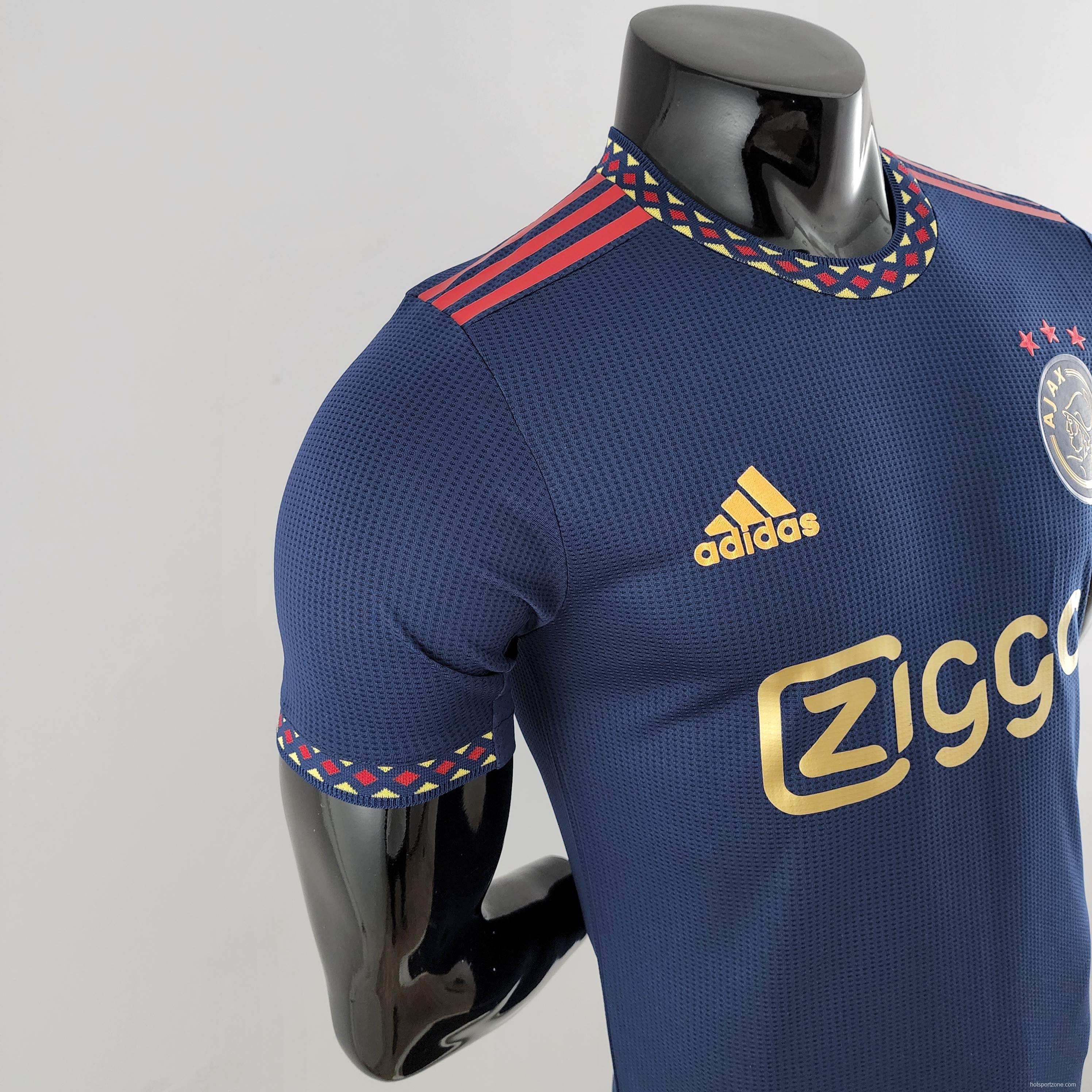 Player Version 22/23 Ajax Away Soccer Jersey