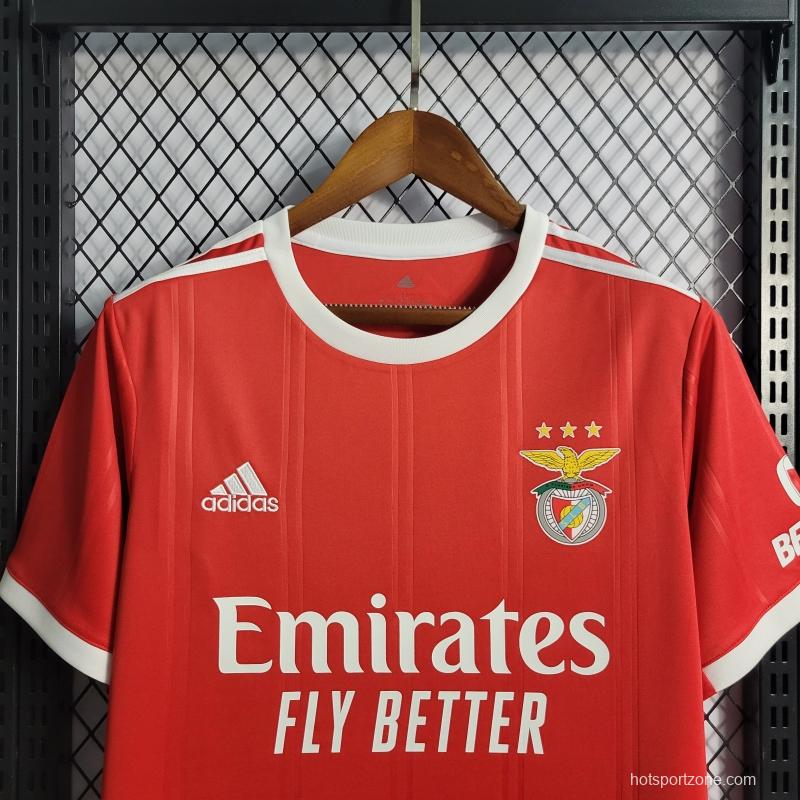 22/23 Benfica Home Soccer Jersey