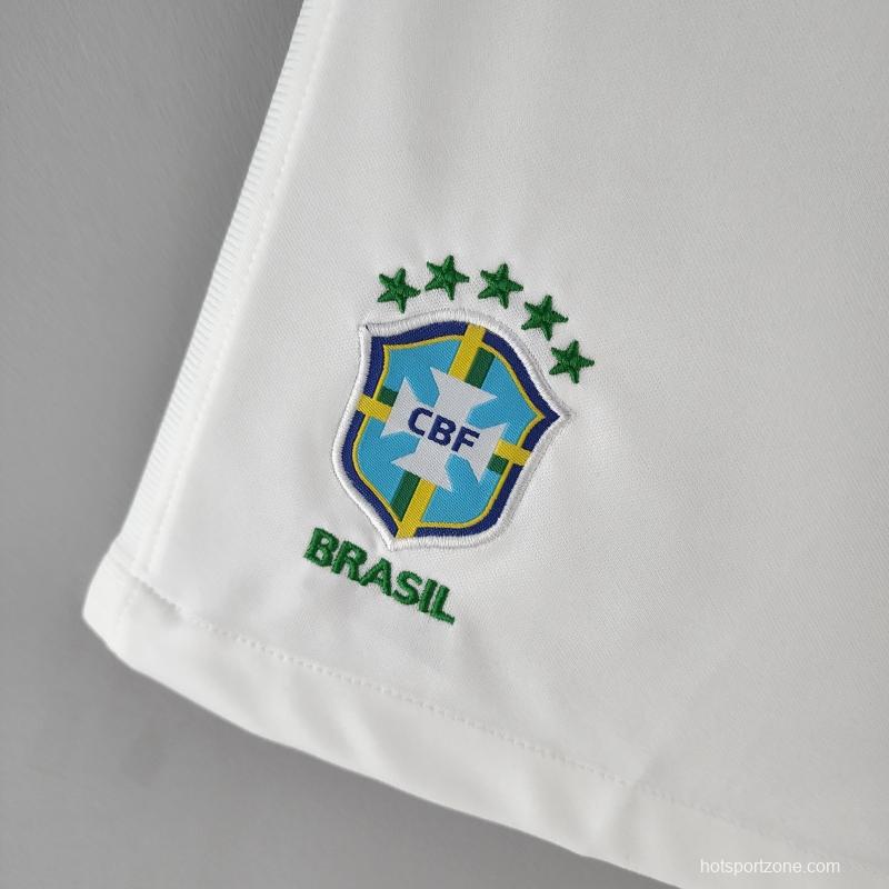 2022 Brazil Shorts White