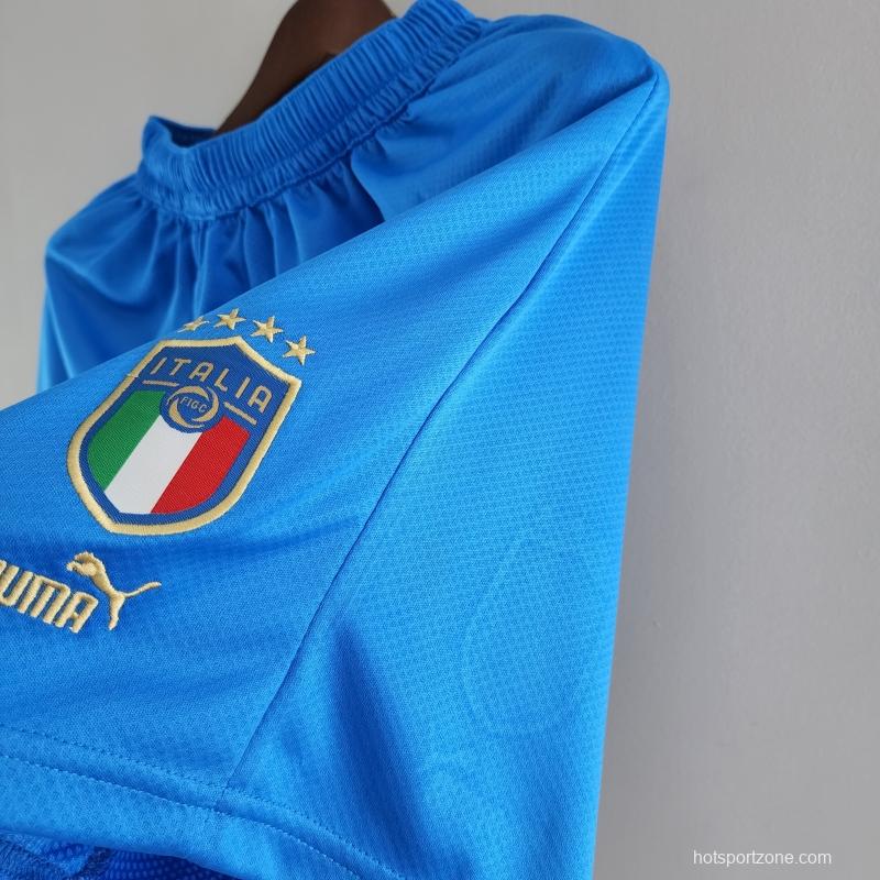 2022 Italy Shorts Blue
