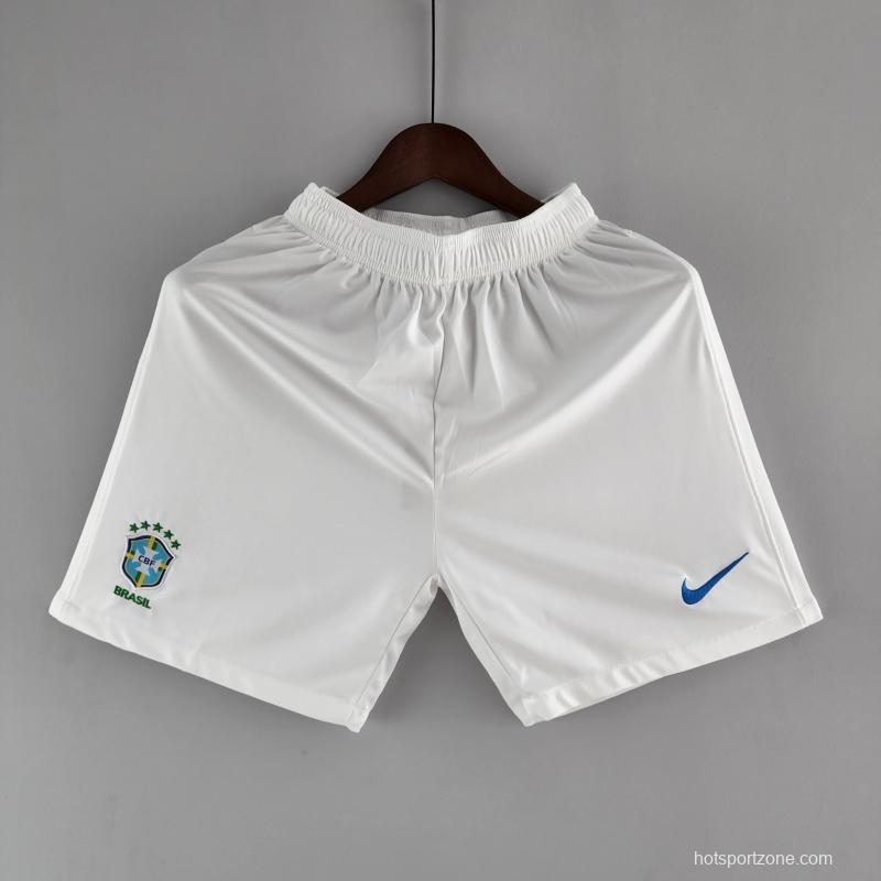 2022 Brazil Shorts White