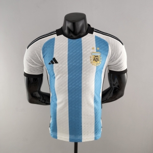 Player Version 2022 Argentina Home Soccer Jersey