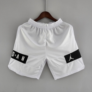 2022 NBA Jordan Shorts White