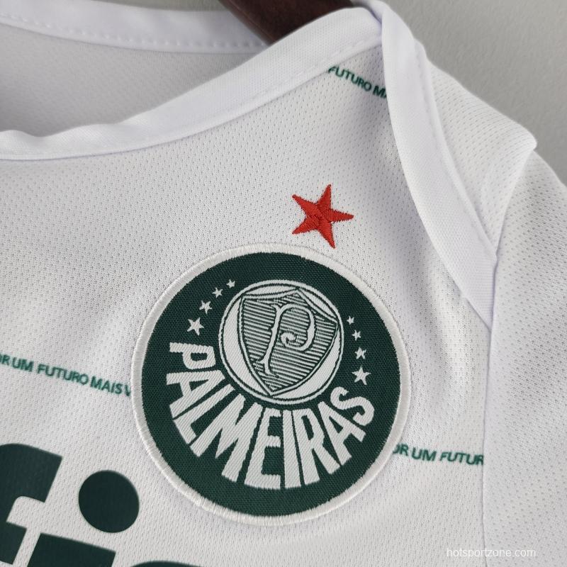 22/23 Palmeiras Away White Baby Jersey 9-12 MONTH KM#0034 9-12 Soccer Jersey