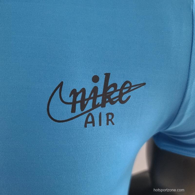 2022 NIKE AIR Sky Blue T-Shirts #K000214