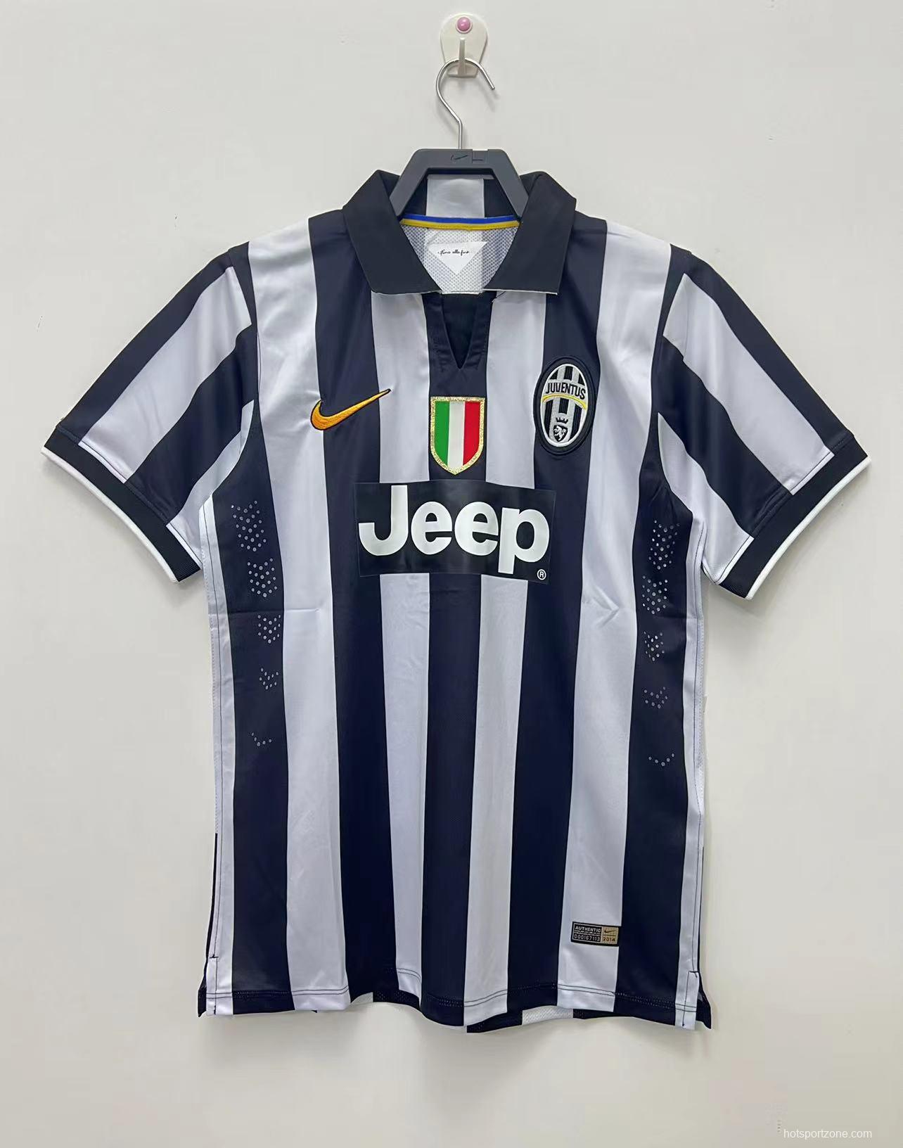 Retro 14/15 Juventus Home Soccer Jersey