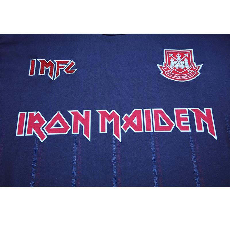 Retro 22/23 Iron Maiden X West Ham Navy Jersey