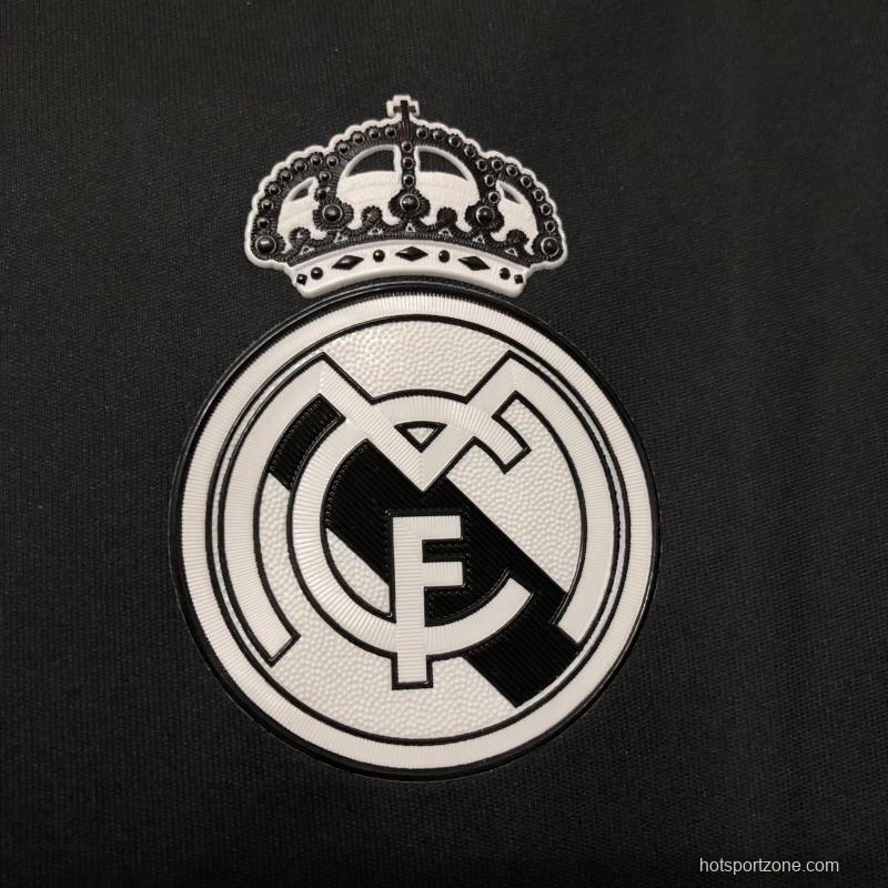 Retro 14/15 Real Madrid Third Dragon Black Soccer Jersey