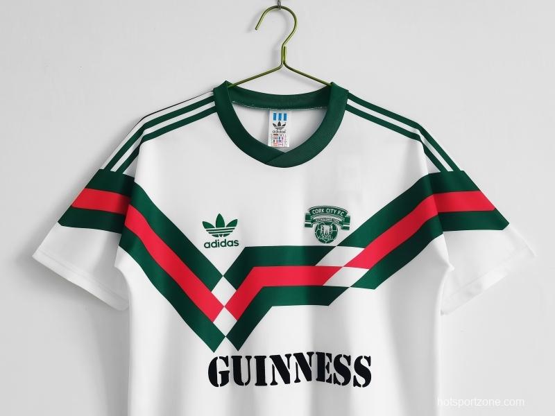 Retro 1988/89 Ireland Cork City Home Soccer Jersey
